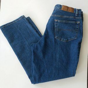 FADED GLORY Womens High Rise Jeans Straight Leg Stonewashed Cottagecore Weekend